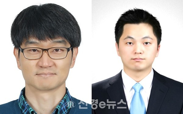 한국전기연구원 설승권 박사(왼쪽), 울산과학기술원 정임두 교수