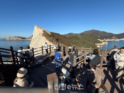 [포토뉴스] 백령·대청 지질공원 현장 체험